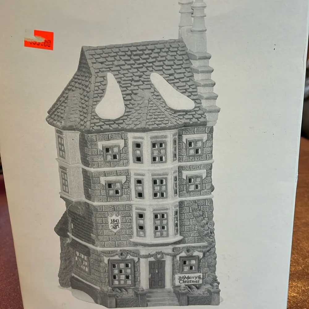 Department 56 Dickens Village series, nephew Fred’s flat - Picture 2 of 7
